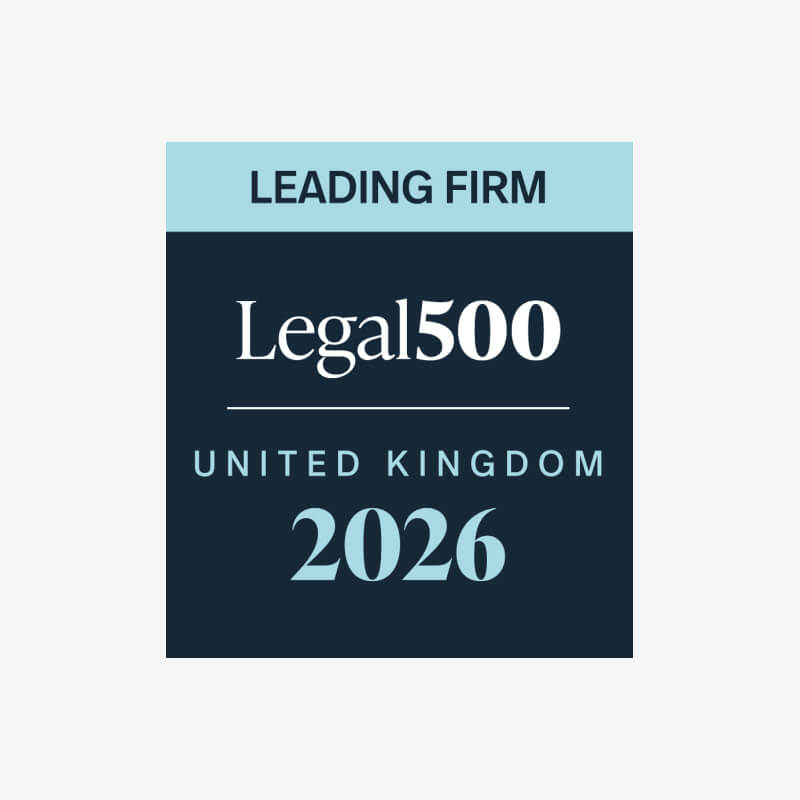 Legal 500 2026 leading firm